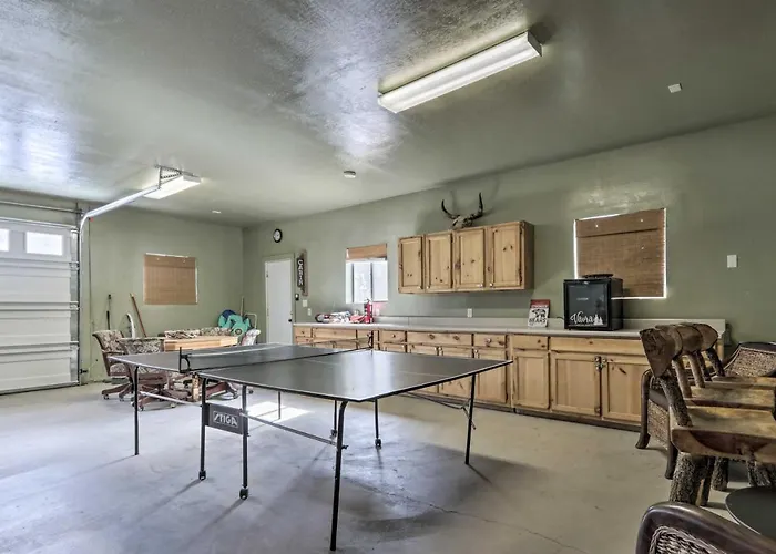 Fire Pit + Game Room: Heber-overgaard Cabin! * Heber