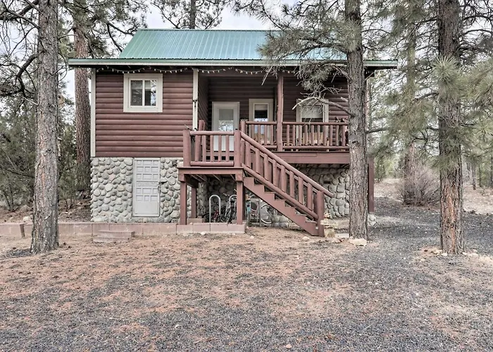 Fire Pit + Game Room: Heber-overgaard Cabin! Heber